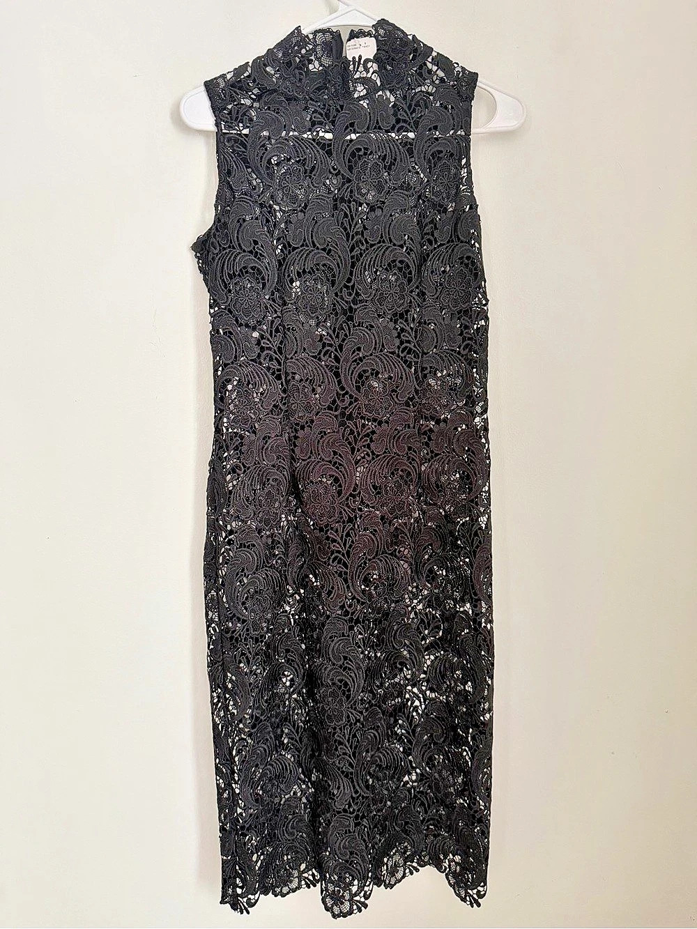 Vintage Black Lace Dress -New with tags